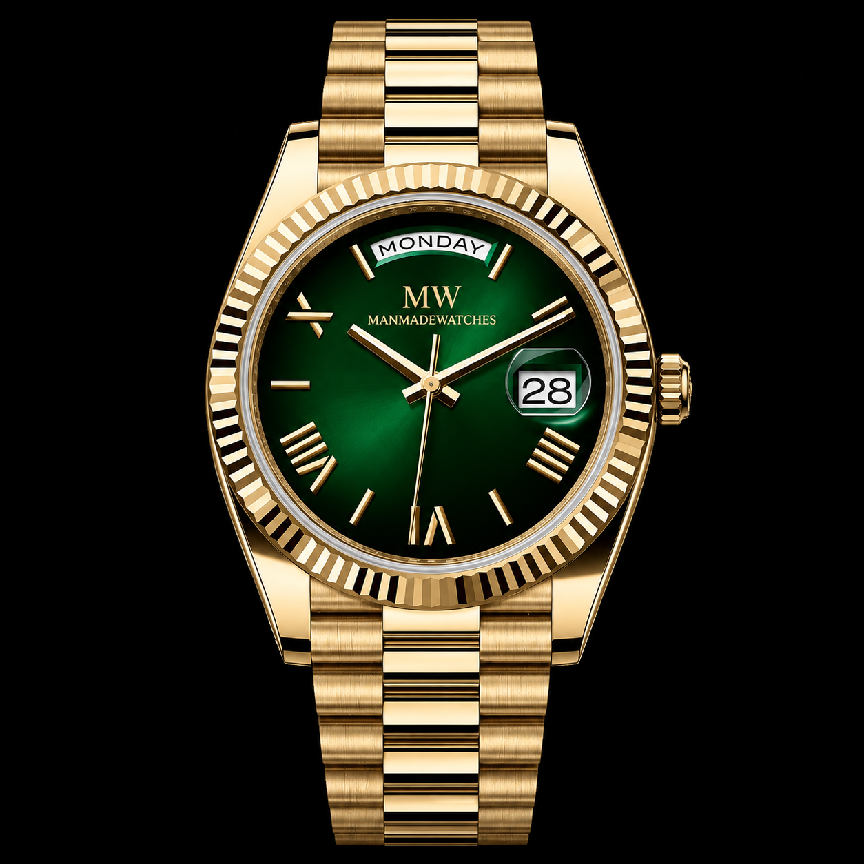 MMW Presidential Green Dial