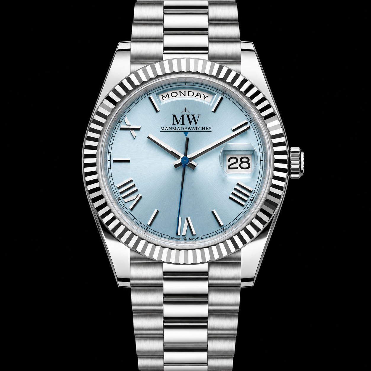 MMW BLUE FACE DAYDATE