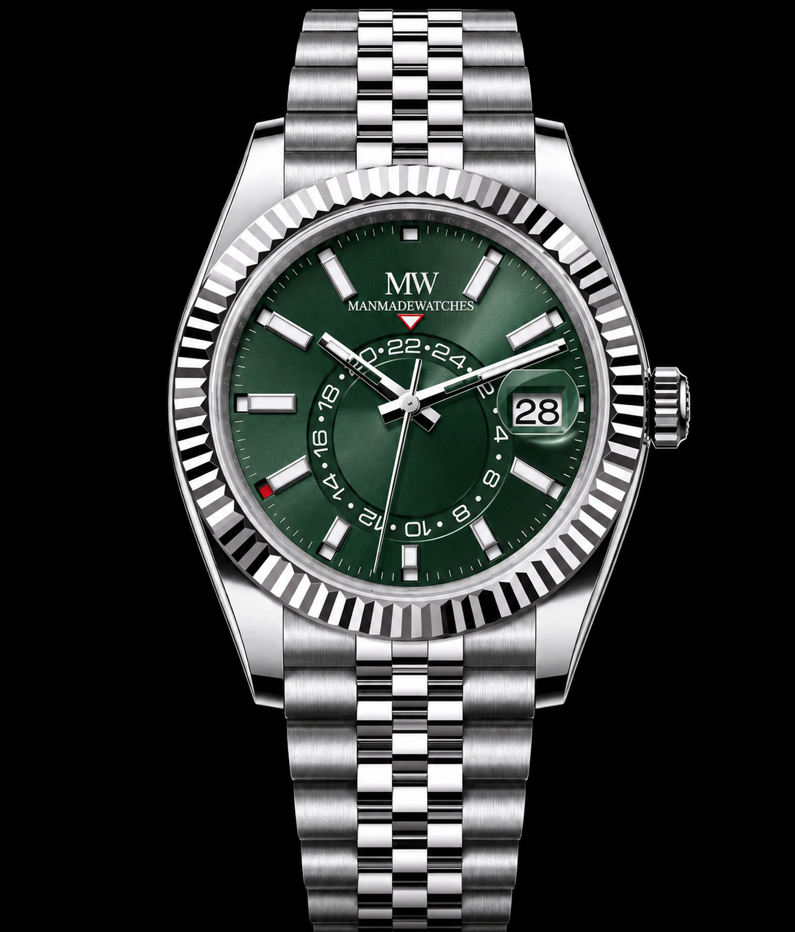 MMW Green face sky dweller